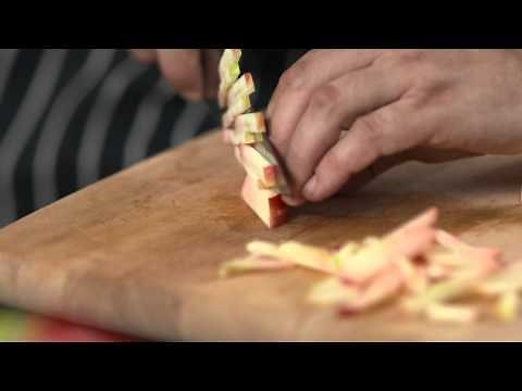 How To - cut fruit and veg into matchsticks