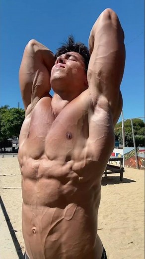 Teen Bodybuilding 19 Yr Old Fitness Model Shredded Abs Muscle Pump Jesse Wilson Styrke Studio #abs