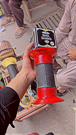 Mini Black Diamond Kite Conversion into Charkhi