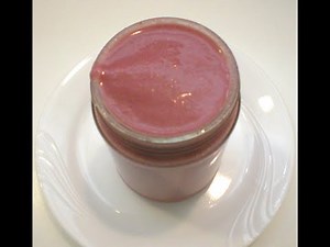 Creamy Raspberry Salad Dressing (Oil Free)