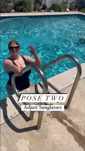 HOW TO POSE IN A SWIMSUIT 👙 4 Easy Pool Poses #howtopose #posingideas #pose