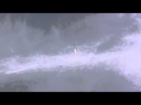 Sonic Boom Seen - Rocket Launch Shockwave Ripples Clouds | Video