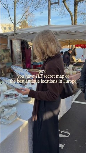 The SECRET MAP to the best antique locations in Europe 🧺 For Resellers & Collectors