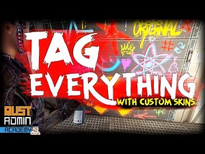 Spray on New Skins All Over The Place | Rust Admin Academy Tutorial 2022 | SkinSpray by Razor