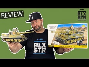 The same, only smaller? COBI-3123 PANZER VI TIGER I no. 131 💥 1:35 ▶️ UNBOXING, SPEED BUILD & REVIEW
