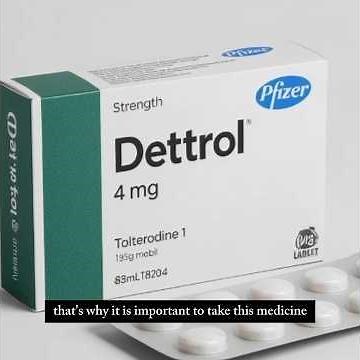 "Pfizer Detrol Tablet Explained | Uses & Dosage"#trendingshorts #health #trend#viral video #shorts