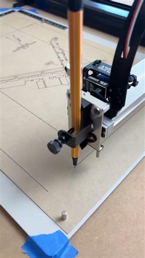 Truckee Tahoe Airport (KTRK) New Cuts | Pen Plotter Drawing Process