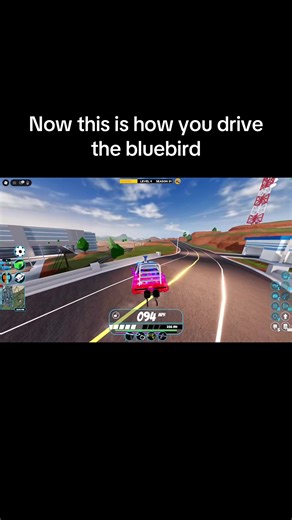Driving the Bluebird in Roblox Jailbreak: New Update Season 31