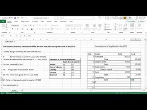 Accounting Lesson: Preparation of General Journal According to Periodic inventory System