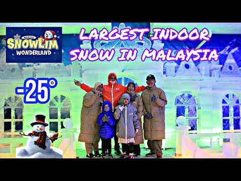SNOWLIM WONDERLAND MALAYSIA SEREMBAN 2 | LARGEST INDOOR SNOW IN MALAYSIA