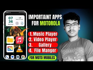 Best Free Music Player , Video Player , Gallery & File Manager For All Motorola Mobiles - Moto Apps