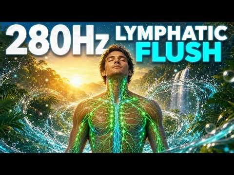Rejuvenate Your Body: 280Hz Lymphatic Flush for Vitality and Detox | Reduce Body Tension