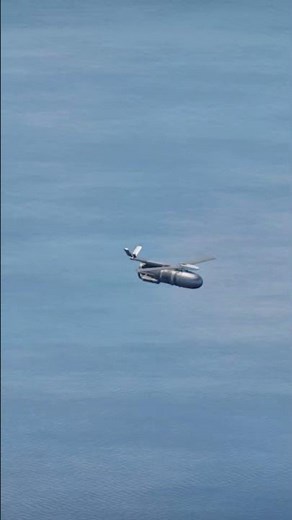 Su-34 Jet Release Massive Payload on Giant Naval Warship
