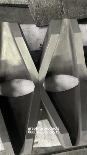 Special-shaped graphite molds, polished graphite