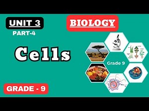 GRADE 9 BIOLOGY | UNIT 3|PART 4|PASSIVE TRANSPORT & OSMOSIS |DIFFUSION IN PLANT, ANIMAL&AMOEBA CELLS