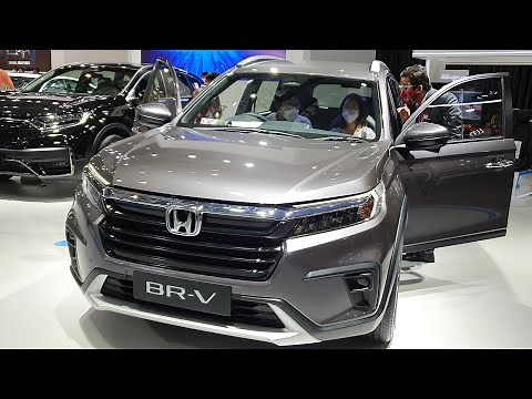2022 Honda BR-V Prestige CVT with Honda Sensing in Modern Steel Metallic - Nice 7-Seater SUV!