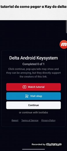 Tutorial de Como Pegar a Key do Delta 🥷 #delta #script #key