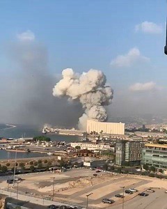 8K views · 144 reactions | International News Heavy explosion shakes Lebanon's capital Beirut The blast wave from the explosion has caused extensive damage to buildings within a large radius of the blast site. | Soan Kashmir | Facebook