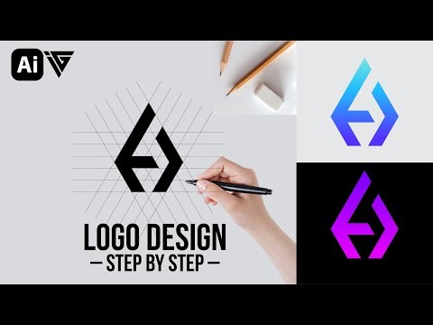 Geometric Logo Design Process | Beginner to Advanced Tutorial #inaa_graphics