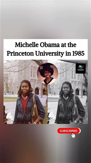 Before the White House… Princeton, 1985 🎓✨