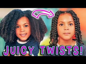 JUICY TWO STRAND TWISTS + How To Make them STAY Twisted!
