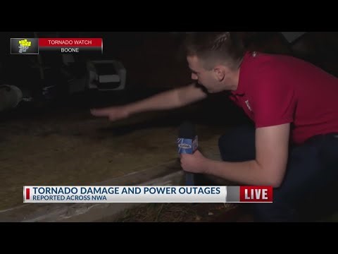 Decatur tornado damage from Reporter Casey Smith