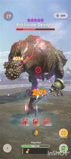 Rathian HH with poison build vs. 10* Riftborne Deviljho #mhnow