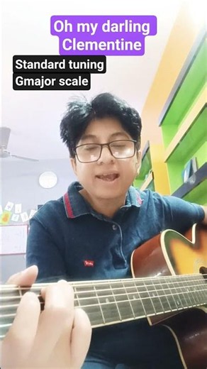Oh my darling Clementine guitar lesson