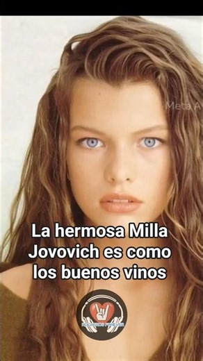 La hermosa Milla Jovovich es como los buenos vinos ❤️ #rock #actress #millajovovich