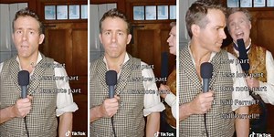 Ryan Reynolds does the ‘Grace Kelly challenge’ and wows with his voice and surprise guest