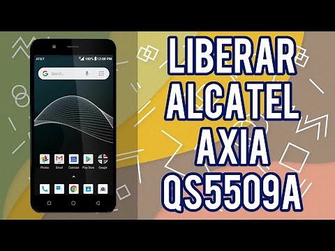 Cómo Liberar Alcatel Axia QS5509A AT&T - Pin de desbloqueo de RED de tarjeta sim
