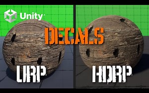 Decals in URP HDRP Unity Tutorial by LlamAcademy 22.5.31