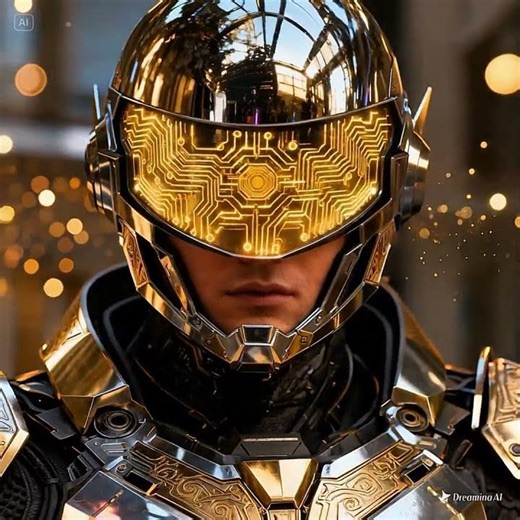 ⚡ “Future armor — where power meets intelligence.”