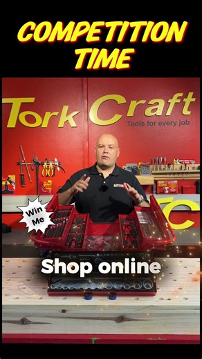 🎉It's Competition Time again🎉 WIN this 172 piece Tork Craft Toolbox🔥 More details in description 👇