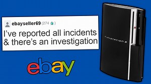 This eBay seller went crazy when I bought his PS3...