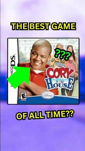 Cory in the House is the BEST video game of all time?!