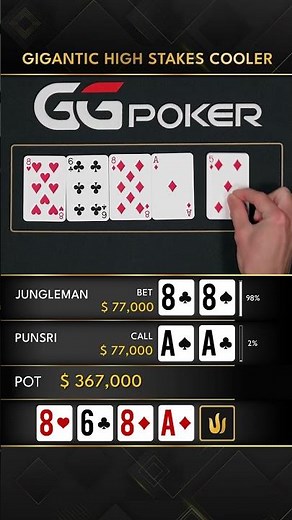 Brutal $839K Showdown! 🤑 #tritonpoker #poker #shorts