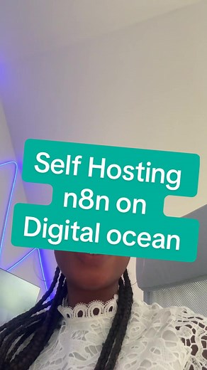 #progress not #perfection. Now we need to configure #https or disable the #securecookie #n8n #selfhost with #digitalocean