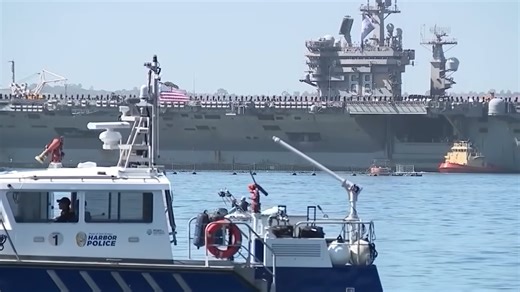 USS Nimitz: U.S. Navy’s oldest active carrier stops by San Diego for final time