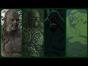 "Swamp Thing" Evolution in Cartoons, Movies and Shows (DC Comics)