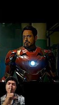 Avengers endgame mistake of Tony's helmet#viral #video #superstar movie