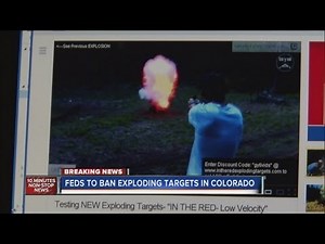 Exploding targets to be banned in Colorado USFS forests