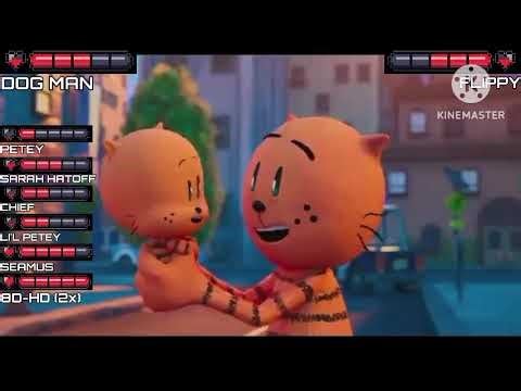 Dog Man (2025) Beastly Building Battle with healthbars (3/3)