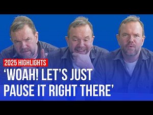 James O'Brien reacts to his best bits from 2025 | LBC