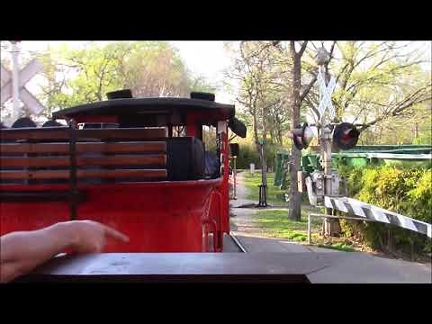 Six Flags Railroad during Spring Break