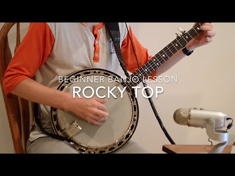 Free "Rocky Top" Lesson -- Beginner Banjo