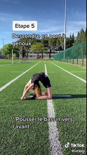 Apprendre le renversement arrière en 10 étapes