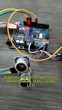 ALAT PENDETEKSI BANJIR DENGAN SENSOR ULTRASONIK
