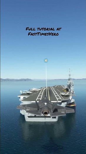 F-35C HOOK LANDING ON CARRIER! Microsoft Flight Simulator Xbox Series X