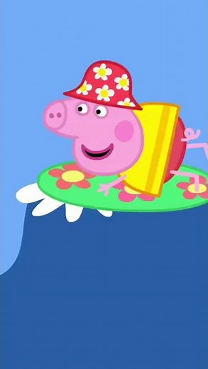 Peppa Pig Goes Surfing! | Peppa Pig Official | Family Kids Cartoon